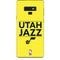 NBA Utah Jazz Standard - Yellow Galaxy Note 9 Skin