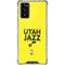 NBA Utah Jazz Standard - Yellow Galaxy Note20 5G Clear Case