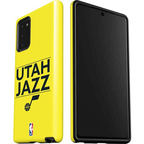 NBA Utah Jazz Standard - Yellow Galaxy Note20 5G Pro Case