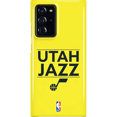NBA Utah Jazz Standard - Yellow Galaxy Cases