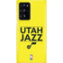 NBA Utah Jazz Standard - Yellow Galaxy Cases