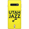 NBA Utah Jazz Standard - Yellow Galaxy S10 Skin