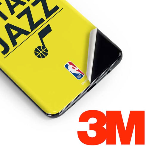 NBA Utah Jazz Standard - Yellow Galaxy S10 Skin