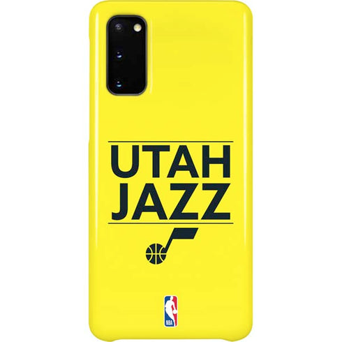 NBA Utah Jazz Standard - Yellow Galaxy S20 Lite Case