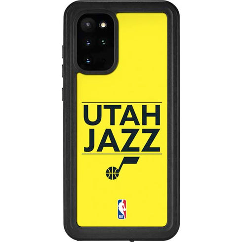 NBA Utah Jazz Standard - Yellow Galaxy S20 Plus Waterproof Case