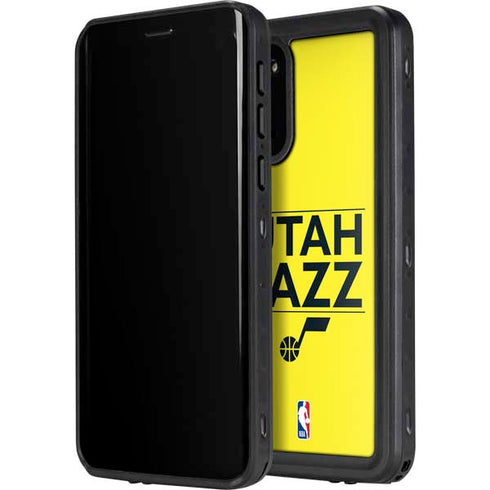 NBA Utah Jazz Standard - Yellow Galaxy S20 Plus Waterproof Case