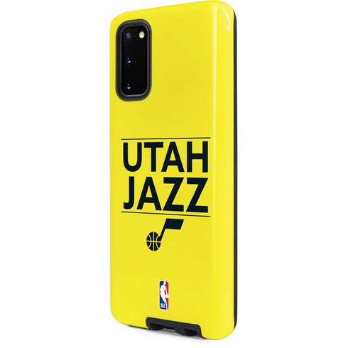 NBA Utah Jazz Standard - Yellow Galaxy S20 Pro Case