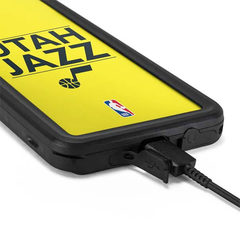 NBA Utah Jazz Standard - Yellow Galaxy S20 Waterproof Case