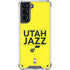 NBA Utah Jazz Standard - Yellow Galaxy S21 5G Clear Case