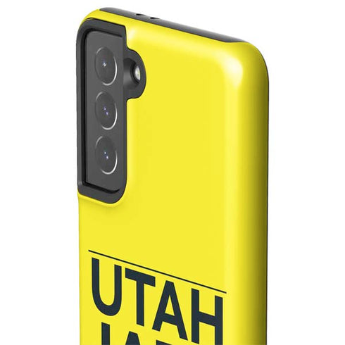 NBA Utah Jazz Standard - Yellow Galaxy S21 5G Pro Case