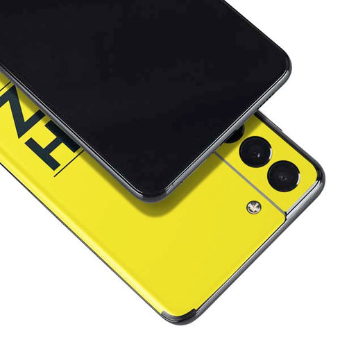 NBA Utah Jazz Standard - Yellow Galaxy S21 5G Skin