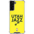 NBA Utah Jazz Standard - Yellow Galaxy S21 FE Clear Case
