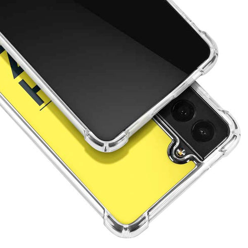 NBA Utah Jazz Standard - Yellow Galaxy S21 FE Clear Case