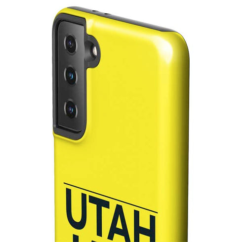 NBA Utah Jazz Standard - Yellow Galaxy S21 FE Pro Case