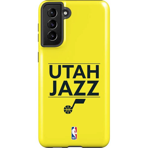 NBA Utah Jazz Standard - Yellow Galaxy S21 Plus 5G Pro Case