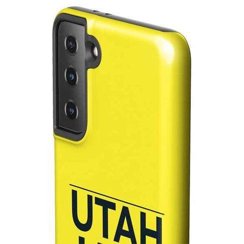 NBA Utah Jazz Standard - Yellow Galaxy S21 Plus 5G Pro Case