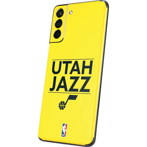 NBA Utah Jazz Standard - Yellow Galaxy S21 Plus 5G Skin