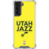 NBA Utah Jazz Standard - Yellow Galaxy S22 Clear Case