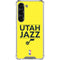 NBA Utah Jazz Standard - Yellow Galaxy S23 Clear Case