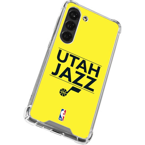 NBA Utah Jazz Standard - Yellow Galaxy S23 Clear Case