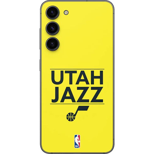 NBA Utah Jazz Standard - Yellow Galaxy S23 FE Skin