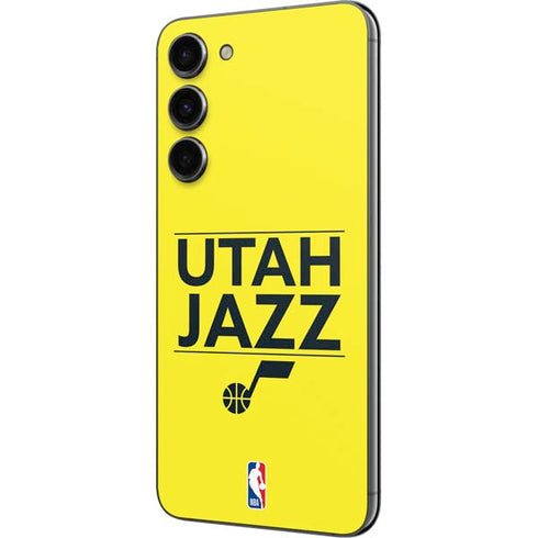 NBA Utah Jazz Standard - Yellow Galaxy S23 FE Skin