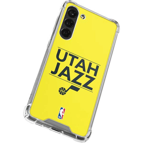 NBA Utah Jazz Standard - Yellow Galaxy S23 Plus Clear Case