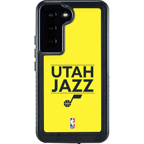 NBA Utah Jazz Standard - Yellow Galaxy S23 Waterproof Case