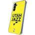 NBA Utah Jazz Standard - Yellow Galaxy S24 Clear Case