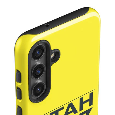 NBA Utah Jazz Standard - Yellow Galaxy S25 Impact Case