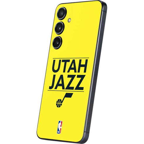 NBA Utah Jazz Standard - Yellow Galaxy S25 Plus Skin