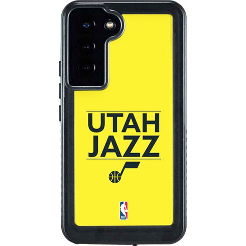 NBA Utah Jazz Standard - Yellow Galaxy S24 Plus Waterproof Case