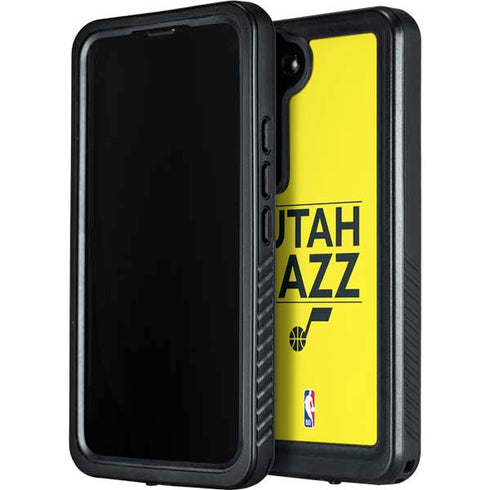NBA Utah Jazz Standard - Yellow Galaxy S24 Plus Waterproof Case