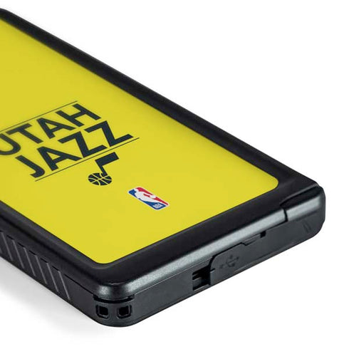 NBA Utah Jazz Standard - Yellow Galaxy S24 Ultra Waterproof Case