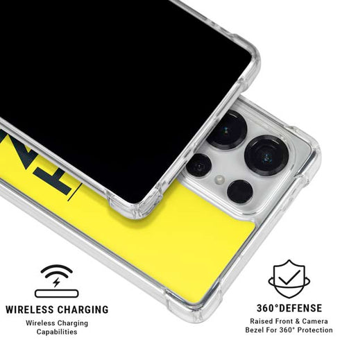 NBA Utah Jazz Standard - Yellow Galaxy S26 Ultra Clear Case