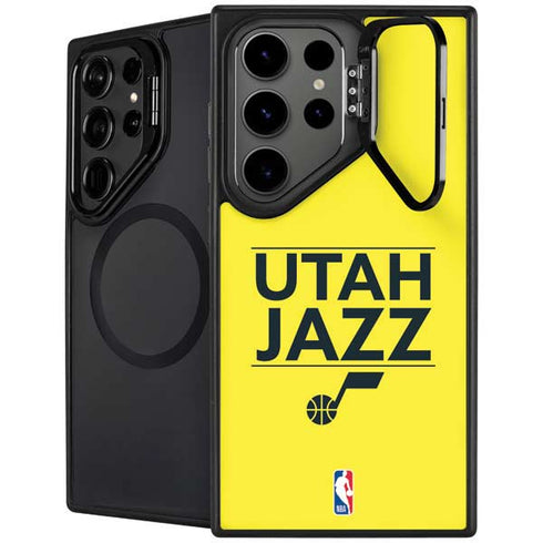 NBA Utah Jazz Standard - Yellow Galaxy S26 Ultra Kickstand Case