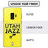 NBA Utah Jazz Standard - Yellow Galaxy S9 Skin