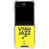 NBA Utah Jazz Standard - Yellow Galaxy Z Flip5 5G Clear Case