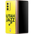 NBA Utah Jazz Standard - Yellow Galaxy Z Fold2 5G Skin