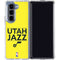 NBA Utah Jazz Standard - Yellow Galaxy Z Fold5 5G Clear Case