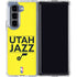 NBA Utah Jazz Standard - Yellow Galaxy Z Fold5 5G Clear Case
