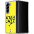 NBA Utah Jazz Standard - Yellow Galaxy Z Fold5 5G Clear Case