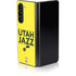 NBA Utah Jazz Standard - Yellow Galaxy Z Fold5 5G Skin