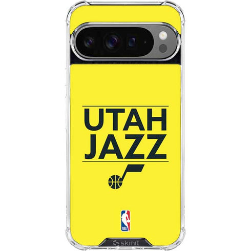 NBA Utah Jazz Standard - Yellow Google Pixel 10 Pro XL Clear Case