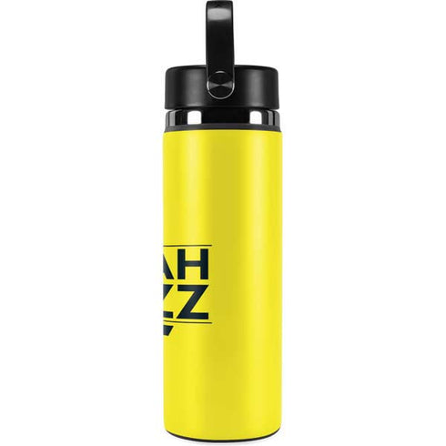 NBA Utah Jazz Standard - Yellow Hydro Flask 20oz Wide Mouth Skin