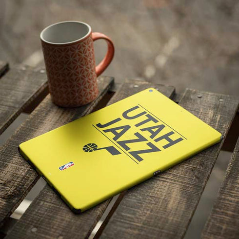 NBA Utah Jazz Standard - Yellow iPad Skins