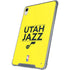 NBA Utah Jazz Standard - Yellow iPad 11th Gen (2025) Clear Case