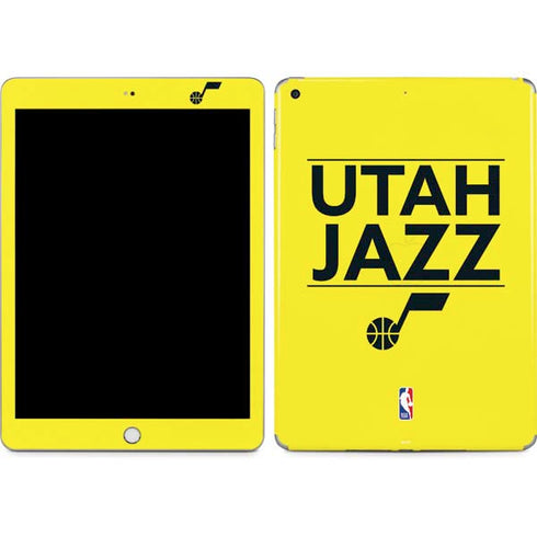 NBA Utah Jazz Standard - Yellow Apple iPad Skin