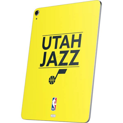NBA Utah Jazz Standard - Yellow Apple iPad Air Skin