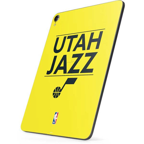NBA Utah Jazz Standard - Yellow Apple iPad Pro Skin